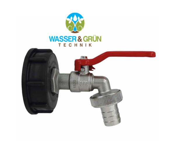 IBC-Adapter mit Kugellaufventil